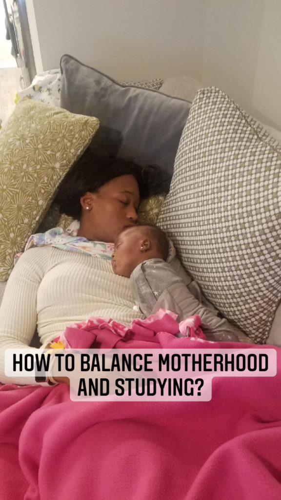 How to balance being a mom and a student?